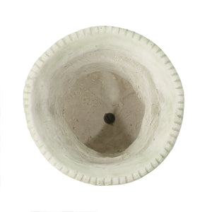 English Elm Buena Vista Handcrafted Urn Planter Sculptural Indoor Outdoor Garden Focal Piece 62166.00WHI