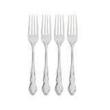 Oneida Dover Stainless Steel Dinner Forks, Set of 4 - Mirror Finish, Rust-Resistant