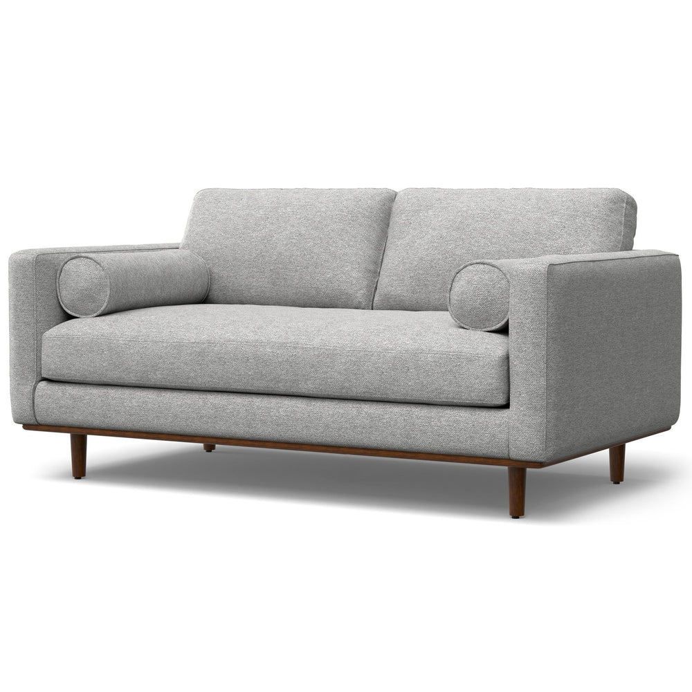English Elm Morrison 72" Sofa - Eco-Friendly Mist Grey Loveseat With Plush Cushions For Cozy Living Spaces B136P159963