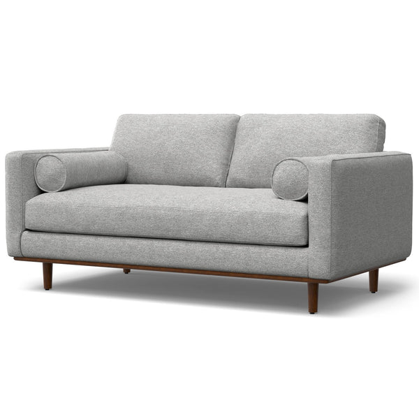 English Elm Morrison 72" Sofa - Eco-Friendly Mist Grey Loveseat With Plush Cushions For Cozy Living Spaces B136P159963