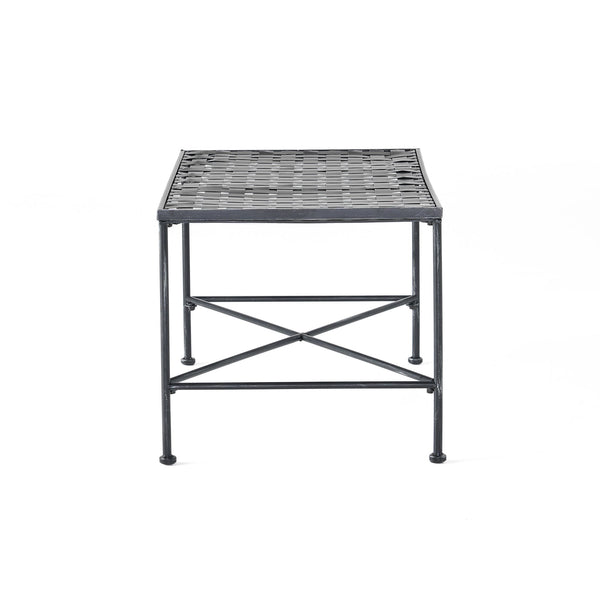 English Elm Christopher Knight Home® - LUNA Modern Black Iron Coffee Table, Powder-Coated Durable Frame, 36.75"W x 20.75"D x 18"H Stylish 57639.00