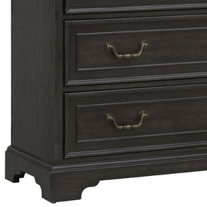 Pulaski Furniture Hickory Creek 6 Drawer Chest - Timeless Elegance In Rich Brown Velvet Finish For Classic Interiors Brown Split Heart Cathedral Hickory Veneers P386124-pulaski