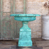 Park Hill Cast Iron Estate Urn with Pedestal ECM80263