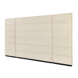 Scott Living Upholstered Headboard with Side Panels - Elegant Cloud Design for Luxurious Bedrooms