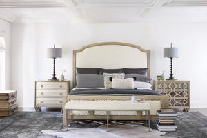 Bernhardt Santa Barbara Upholstered Queen Panel Bed K1117