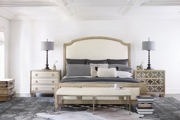Bernhardt Santa Barbara Upholstered Queen Panel Bed K1117