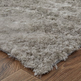 Feizy Rugs Indochine Plush Hand-tufted Polyester Shag Rug - Luxurious High Pile For Contemporary Spaces Gray,Silver Polyester 4944550fpla000e04