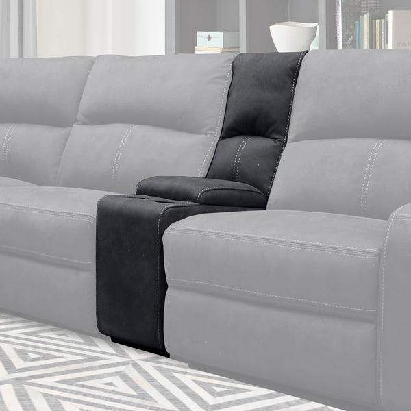 Parker House Parker Living Polaris Recliner - Modern Comfort With Power Motion And Stylish Design For Your Home Dark Grey 100% Polyester (W) Mpol#860-sla