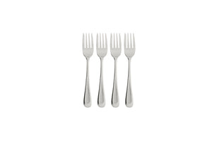 Lenox Oneida Satin Sand Dune Everyday Flatware Salad Forks, Set of 4 Metallic, STAINLESS METAL B641004D