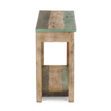 Christopher Knight Home® - Noble House - Meader Boho Handmade Distressed Mango Wood Console Table