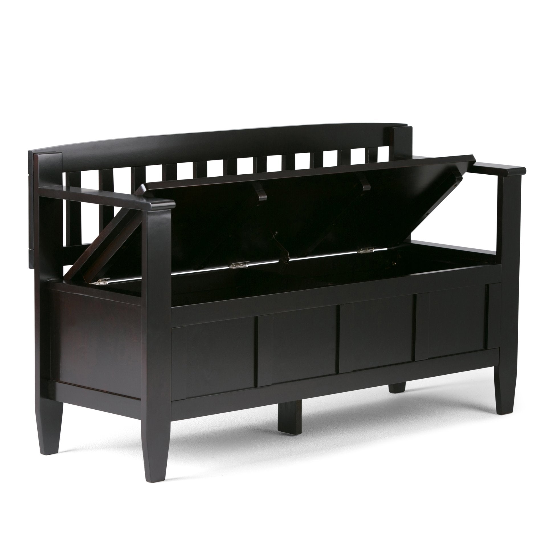 English Elm Brooklyn Entryway Storage Bench - Thumbnail 3