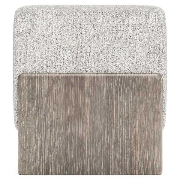 Bernhardt Bernhardt Monolith Bench With Wire-Brushed Oak Base, Deep Upholstered Seat In Rustic Modern Style 343508