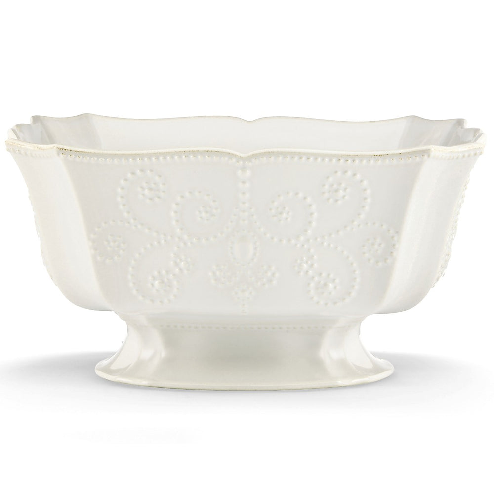 Lenox French Perle White Centerpiece Bowl White, WHITE STONEWARE 830291