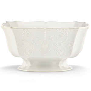 Lenox French Perle White Centerpiece Bowl White, WHITE STONEWARE 830291