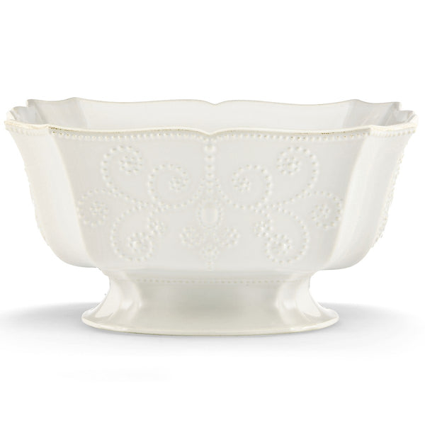 Lenox French Perle White Centerpiece Bowl White, WHITE STONEWARE 830291