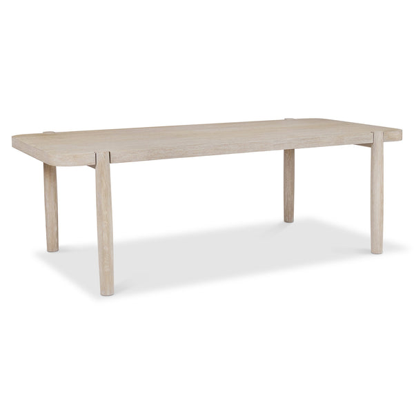 Bernhardt Bernhardt Antibes Dining Table In Roz Rustic Oak — 90" Rectangular Rustic-Modern Centerpiece, Sturdy Elegance 350222