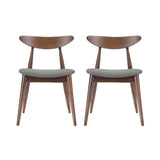 Christopher Knight Home® - Noble House - Barron Mid-Century Modern Dining Chairs - Set of 2