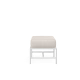 Bristol Ottoman in Canvas Natural w/ Self Welt SW501-OTT-5404 Sunset West