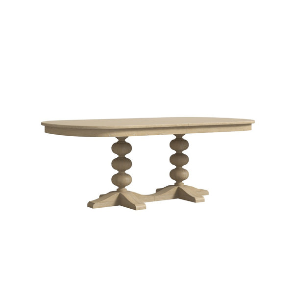 A.R.T. Furniture Haven Extendable Rectangular Dining Table - Timeless Cottage Charm with Elegant Design & Versatility 339221-2325