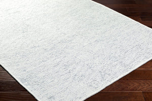 Livabliss Quebec Chenille Runner Rug Soft Low Pile Machine Woven in Turkey for Hallway or Entryway White 2'7" x 10' QBC2302-2710