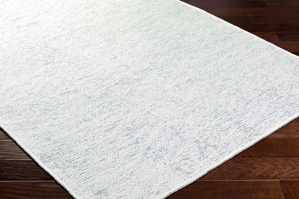 Livabliss Quebec Chenille Runner Rug Soft Low Pile Machine Woven in Turkey for Hallway or Entryway White 2'7" x 10' QBC2302-2710