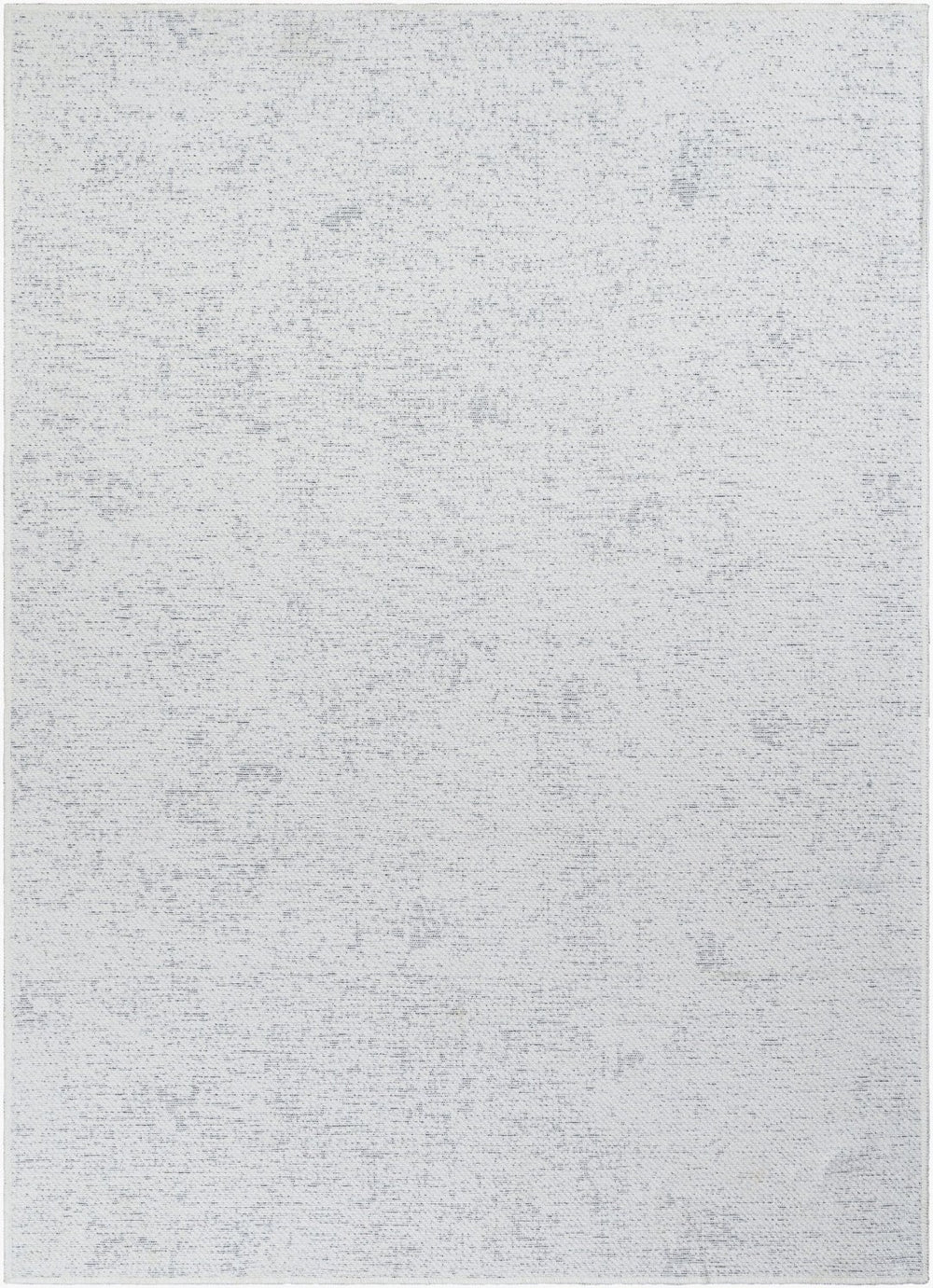 Livabliss Quebec Chenille Runner Rug Soft Low Pile Machine Woven in Turkey for Hallway or Entryway White 9'2" x 12' QBC2302-9212