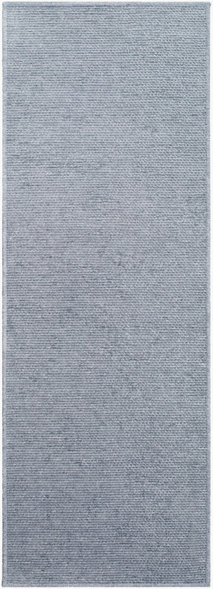 Livabliss Quebec Chenille Polyester Runner Rug Machine Woven Soft Low Pile Hallway Accent Light Gray 2'7" x 7'3" QBC2303-2773