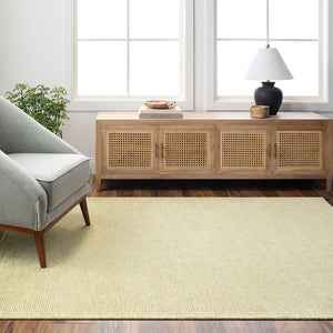 Livabliss Quebec Soft Chenille Runner Rug Machine Woven in Turkey for Hallways and Entryways Grass Green, Ta 9'2" x 12' QBC2306-9212