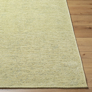 Livabliss Quebec Soft Chenille Runner Rug Machine Woven in Turkey for Hallways and Entryways Grass Green, Ta 9'2" x 12' QBC2306-9212