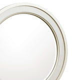 Zoey Round Beveled Mirror Silver P344110 Pulaski Furniture