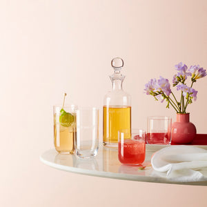 Lenox Kate Spade Bottoms Up & Top Me Off Hiball Glasses, Set of 2 Clear, NO COLOR GLASS,CRYSTAL 897455