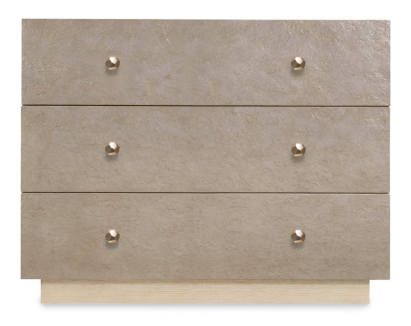 Hooker Furniture Westwood Bachelors Chest With Polished Limestone Finish, Cedar-Lined Drawer & Integrated Usb Charging Station 6133-90017-80