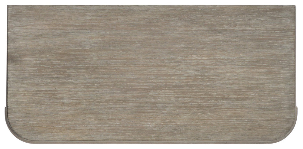 Hooker Furniture Affinity Greige Sand‑Blasted Bachelor's Chest With Fabric Drawer Fronts, Felt & Cedar Liners, Dimmer 6050-90017-GRY