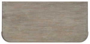 Hooker Furniture Affinity Greige Sand‑Blasted Bachelor's Chest With Fabric Drawer Fronts, Felt & Cedar Liners, Dimmer 6050-90017-GRY