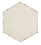 Americana Hexagon End Table Whites/Creams/Beiges Americana Collection 7050-80115-02 Hooker Furniture