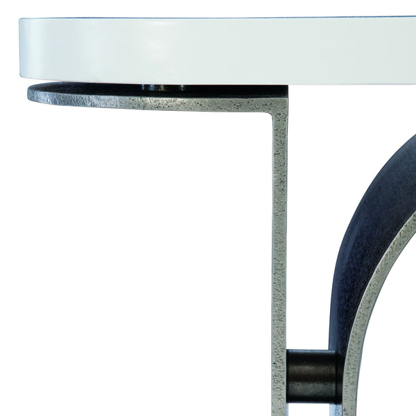 Bernhardt Bernhardt Antique Brass Bamboo Planter — Square Decorative Console Accent For Succulents & Vignettes 301914