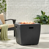 Christopher Knight Home® Noble House Aberdeen 24" Square Fire Pit-40,000 Btu