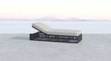 Milano Adjustable Chaise in Echo Midnight w/ Self Welt SW4101-9-8076 Sunset West