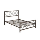 Christopher Knight Home® - Noble House - Francoise Queen-Size Geometric Platform Bed Frame