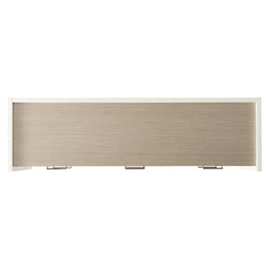 Bernhardt Bernhardt Modulum Dresser With Two-Tone Sahara & White Adobe Finish, 6 Soft-Close Drawers, Midcentury Charm 315050