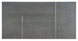 Hooker Furniture Chapman Faux Shagreen Rectangle Cocktail Table With Hand-Hammered Forged Pewter Base, 56" W 6033-80110-94