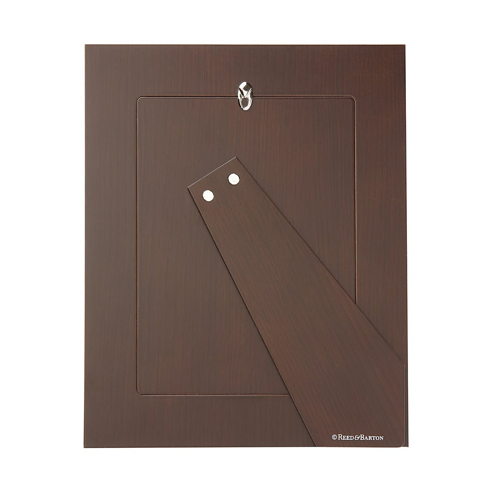 Lenox Reed and Barton Lyndon Silverplate 5" x 7" Photo Frame Metallic, SLVR PLATE METAL 3957