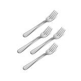 Lenox Oneida Flight Everyday Flatware Salad Forks, Set of 4 Metallic, STAINLESS METAL 2865004A