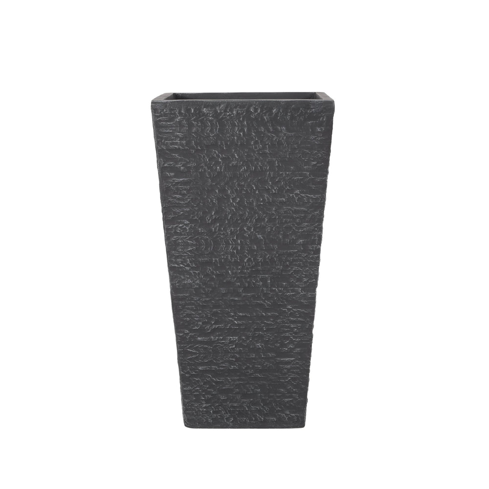 English Elm Mgo Concrete Tapered Outdoor Planter Handcrafted Weather Resistant Patio Entryway 73343.00
