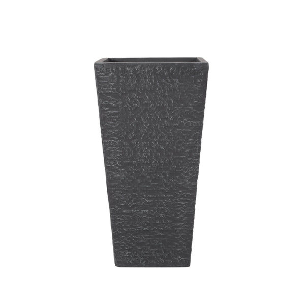English Elm Mgo Concrete Tapered Outdoor Planter Handcrafted Weather Resistant Patio Entryway 73343.00