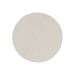 Bernhardt Bernhardt Trapani Side Table — 20" Grc Outdoor/Indoor Round Accent Table With Smooth Quarry Finish And Plinth Base X05122