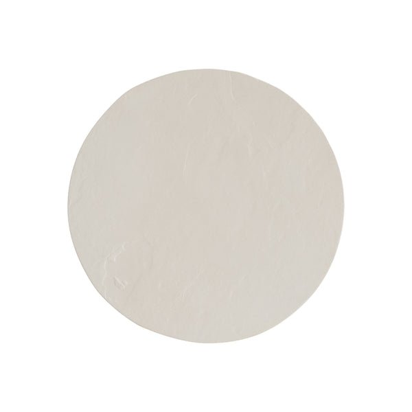 Bernhardt Bernhardt Trapani Side Table — 20" Grc Outdoor/Indoor Round Accent Table With Smooth Quarry Finish And Plinth Base X05122