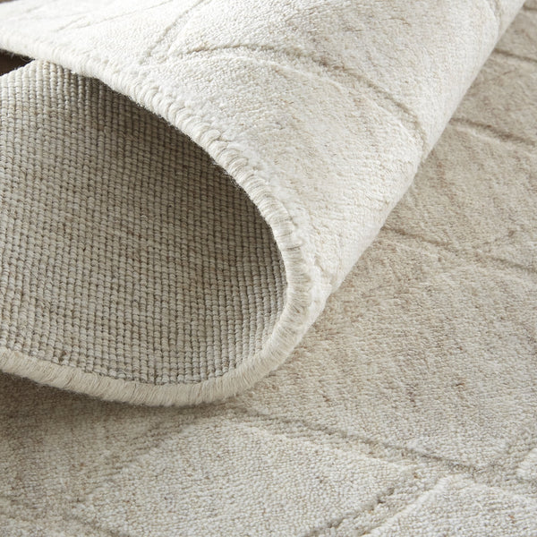 Feizy Rugs Redford Handwoven Geometric Rug Collection - Stylish, Durable, And Artisan Crafted For Modern Homes Ivory,Gray Viscose,Wool Red8846fbge000f00