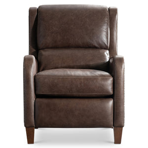 Bernhardt Bernhardt Landon Full Recline Leather Armchair with Nailhead Trim for Living Room 701RLO