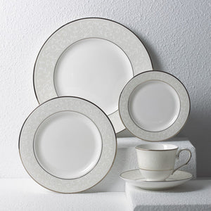 Lenox Opal Innocence 5-piece Place Setting White, WHITE BONE CHINA 6140990